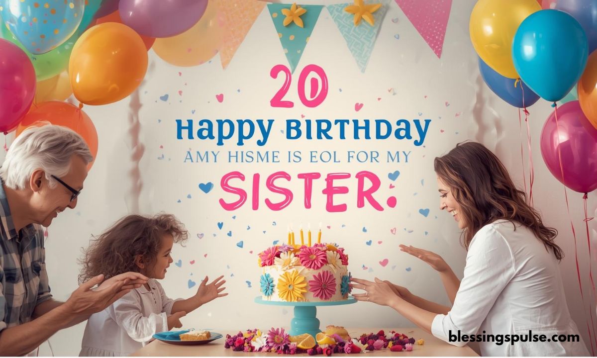 120 Happy Birthday Prayer for My Sister – Blessings & Wishes