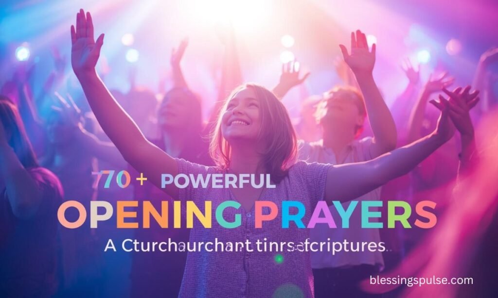 Opening Invocation 70+ Powerful Opening Prayers For Church Services with Scriptures