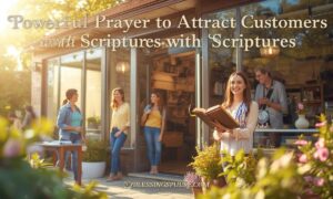 “Powerful Prayer to Attract Customers with Scriptures