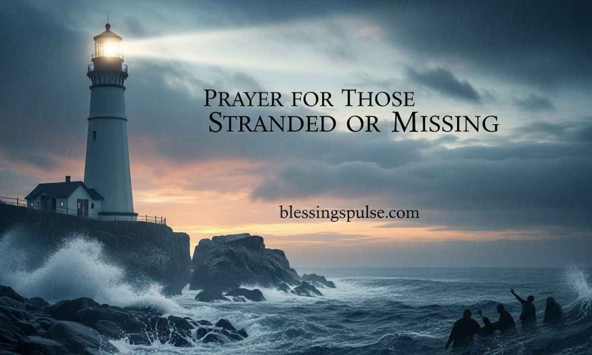  Prayer for Those Stranded or Missing 