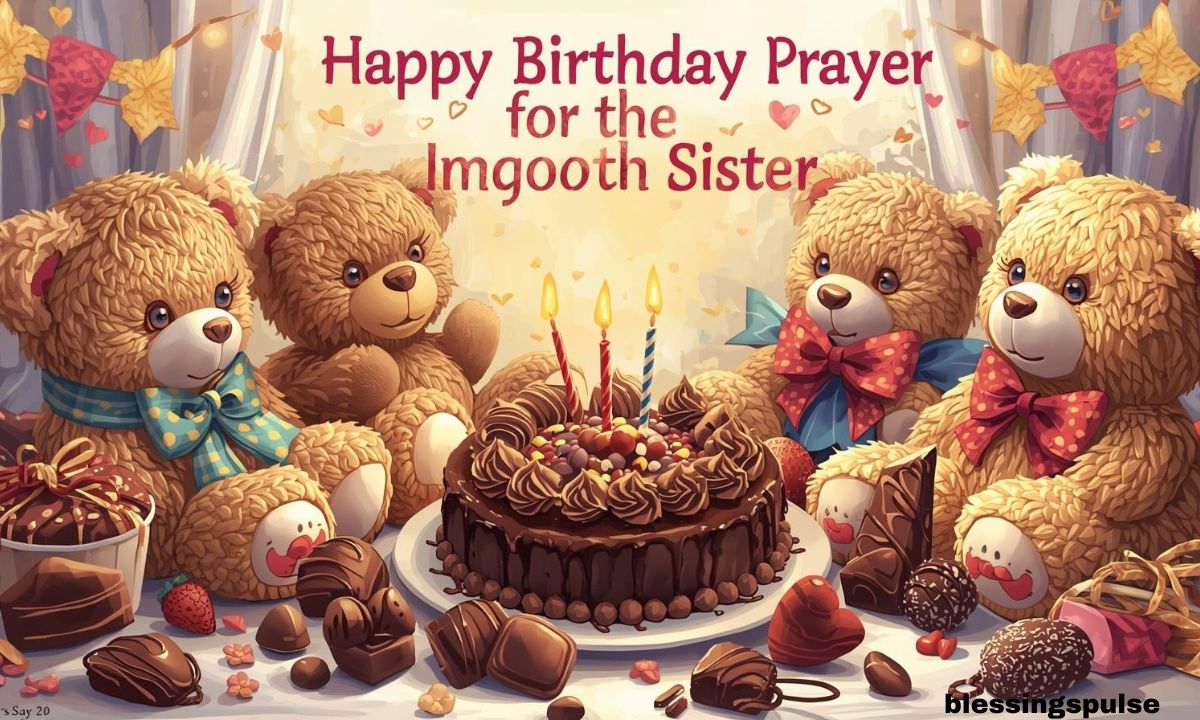 Short Birthday Prayers for Sister
