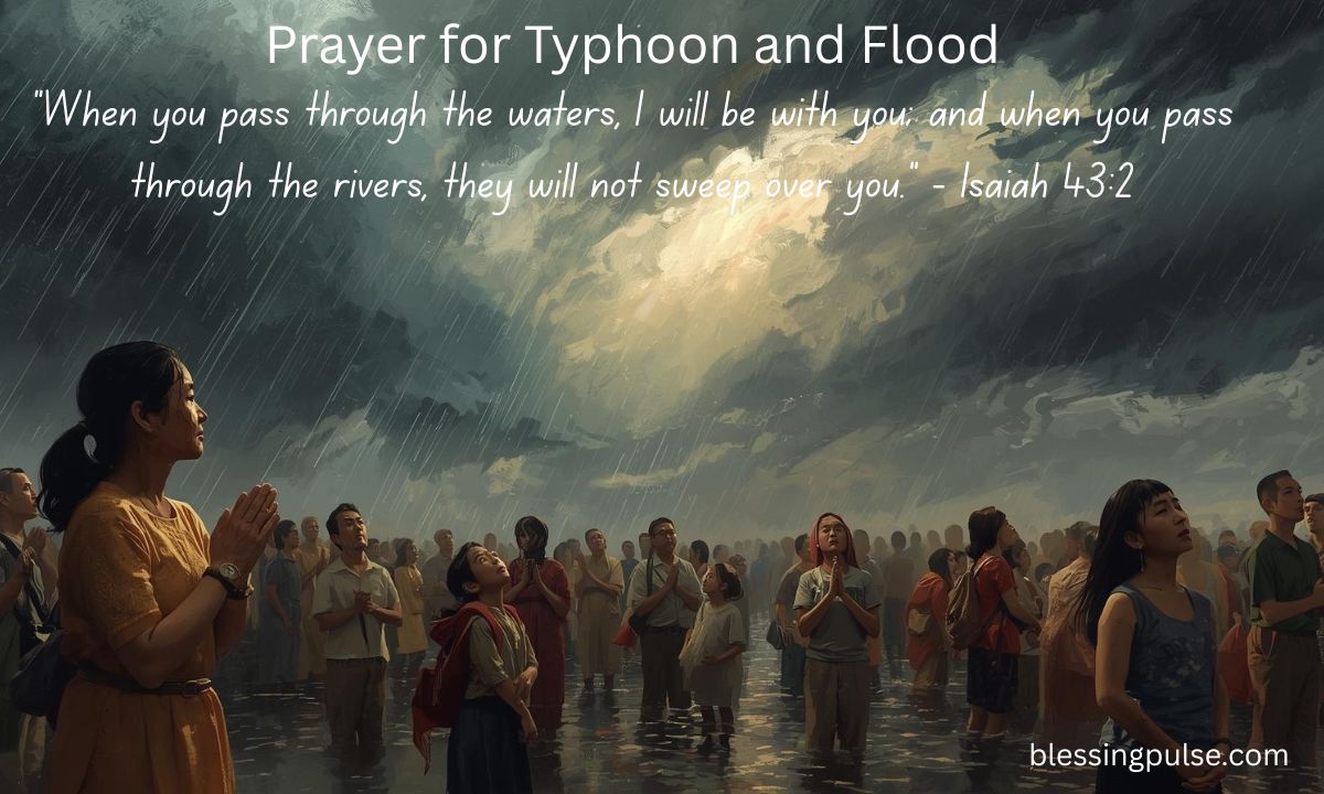 Prayer for Typhoon and Flood