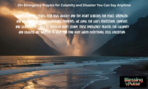 25+ Emergency Prayers for Calamity and Disaster You Can Say Anytime
