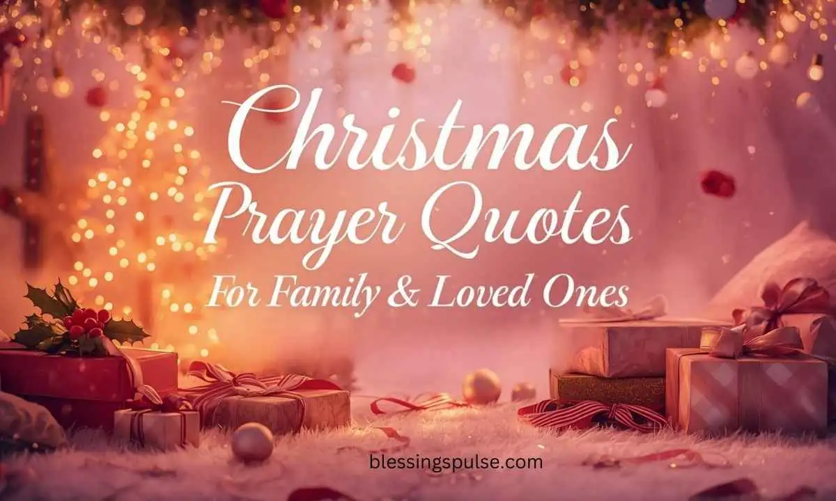 Christmas Prayer Quotes for Family