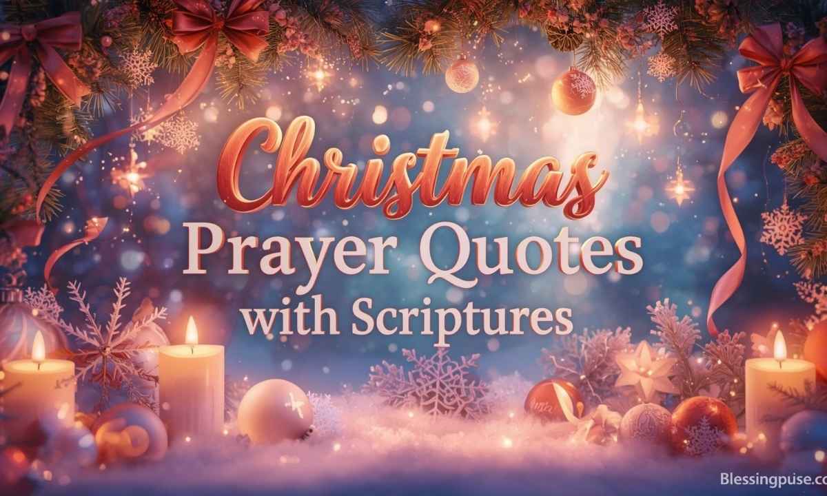 Christmas Prayer Quotes with Scriptures