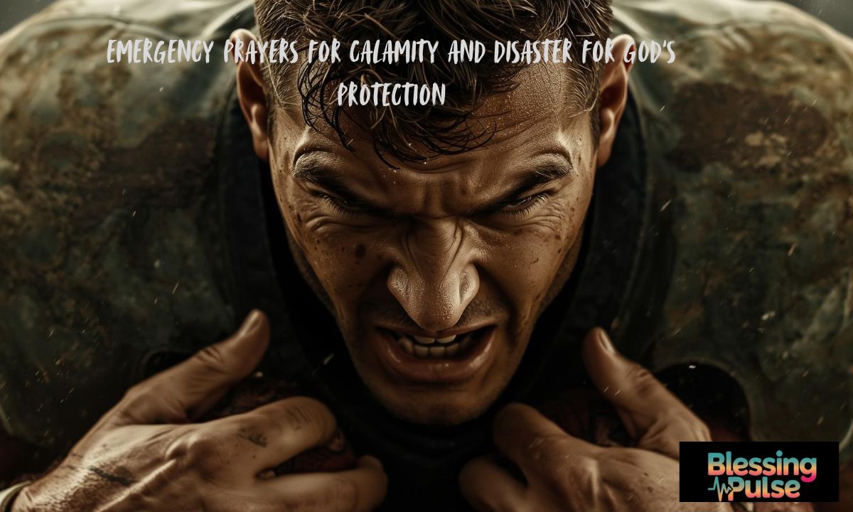 Emergency Prayers for Calamity and Disaster for God's Protection