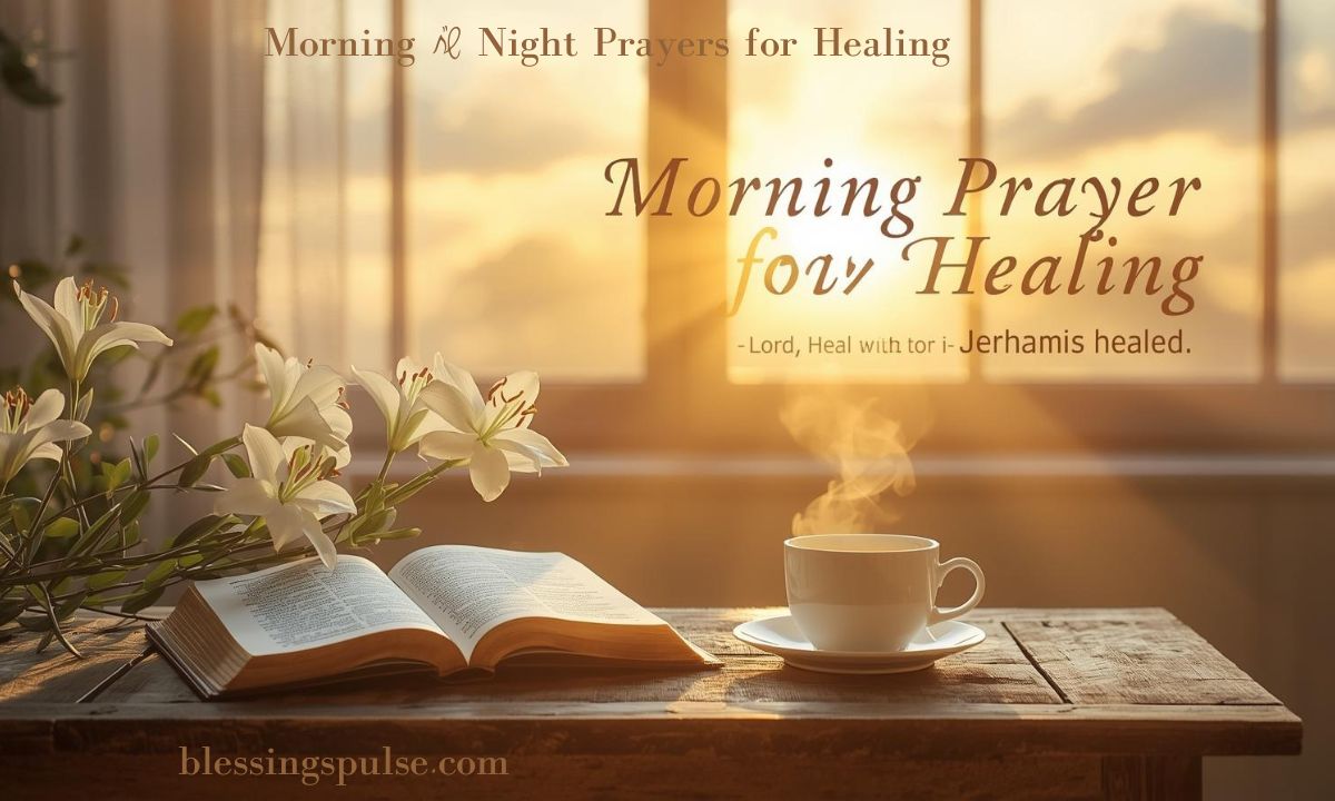 Morning & Night Prayers for Healing
