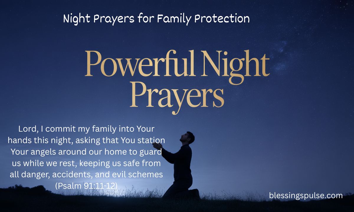 Night Prayers for Family Protection