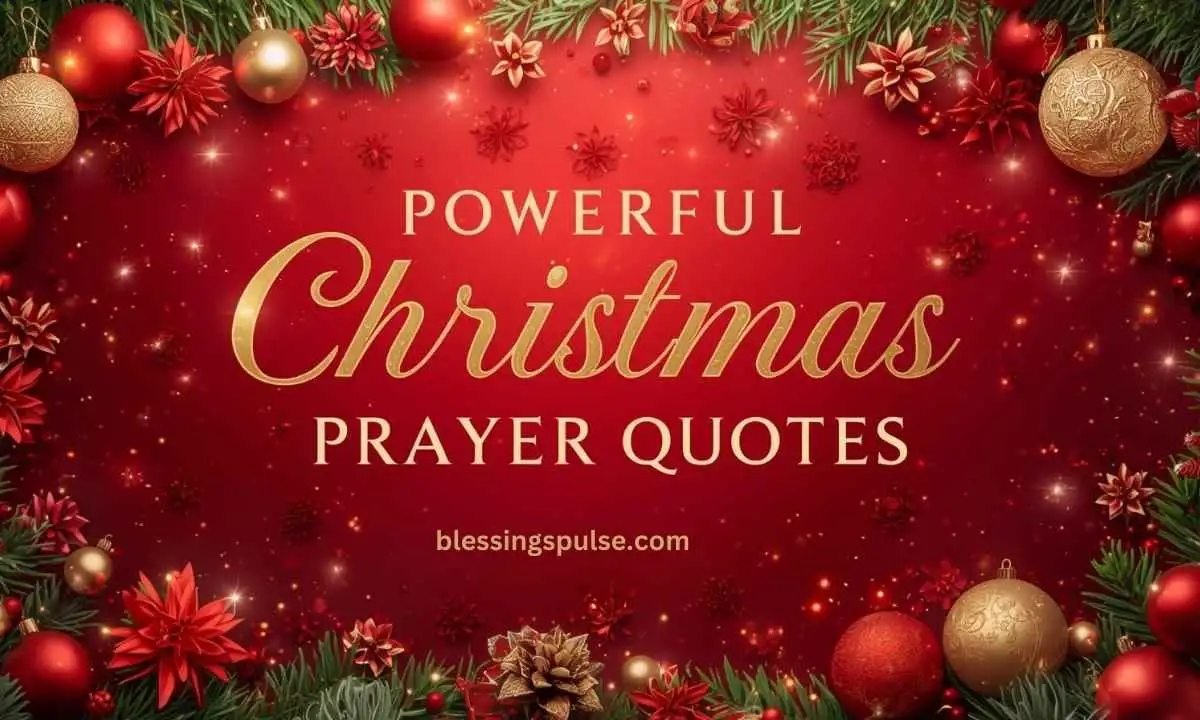 Powerful Christmas Prayer Quotes