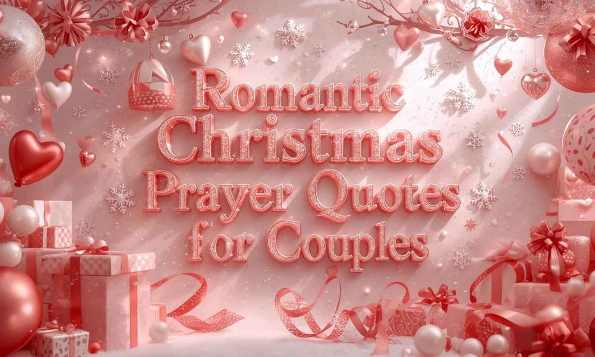 Romantic Christmas Prayer Quotes for Couples