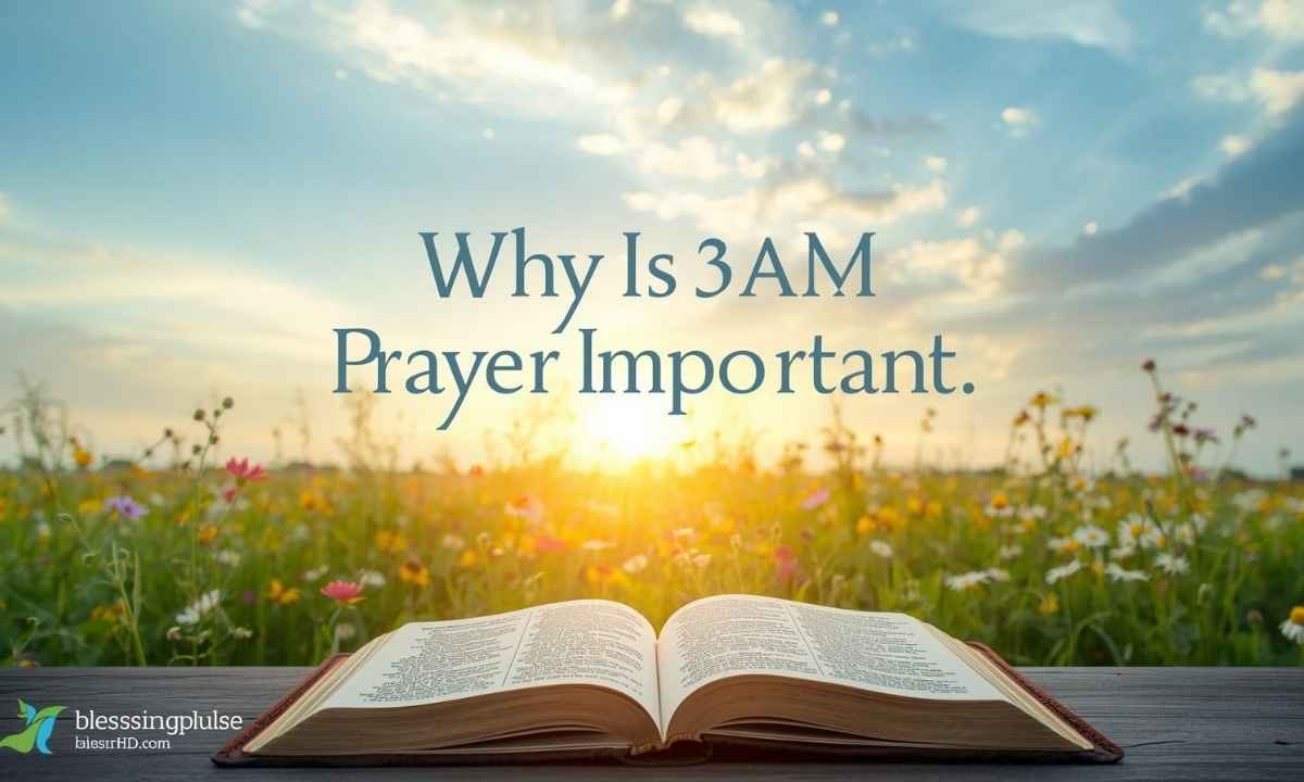 Why 3AM Prayer Is Spiritually Powerful