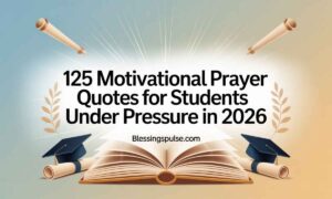 125 Motivational Prayer Quotes for Students Under Pressure in 2026