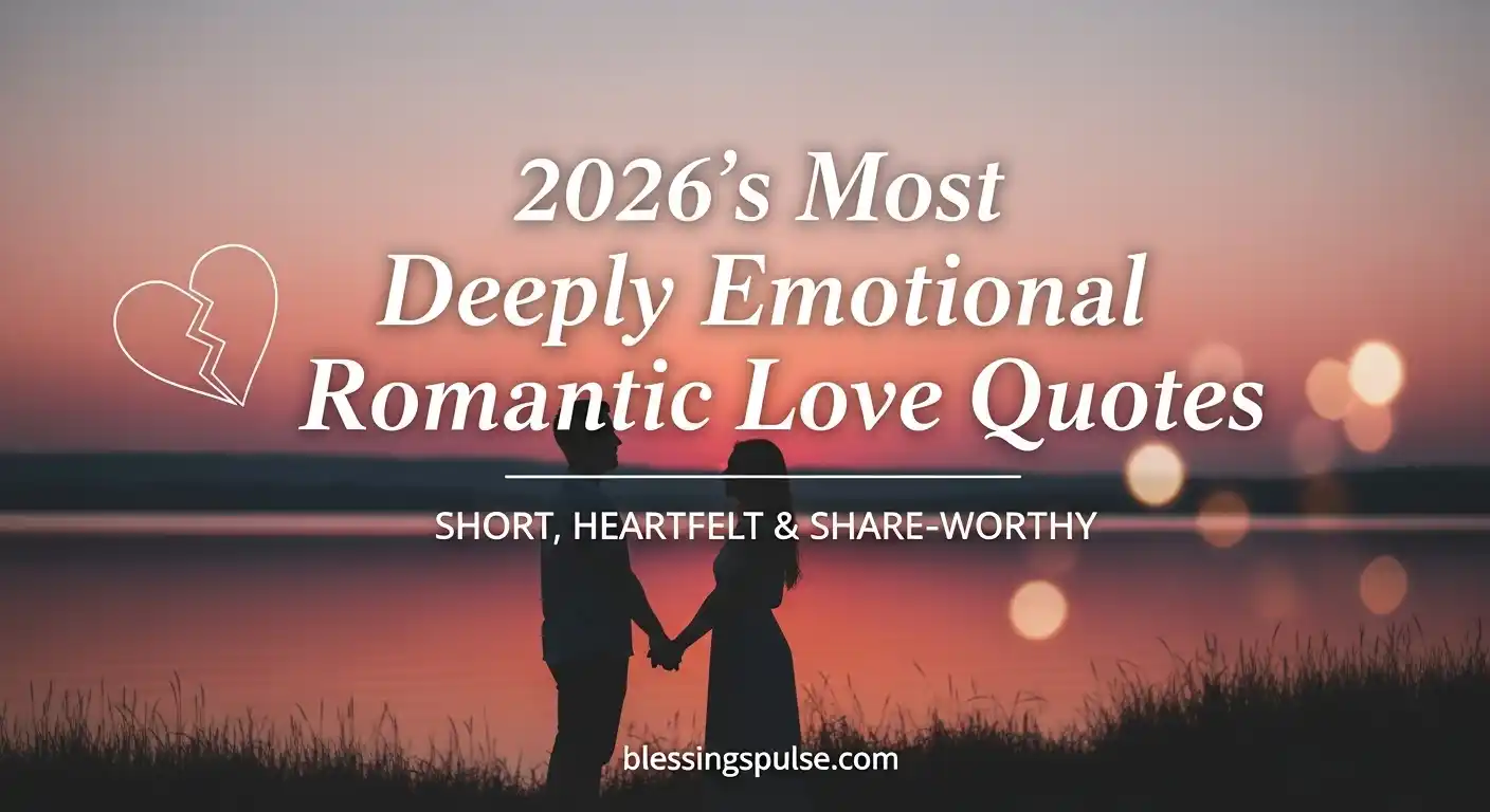 2026’s Most Deeply Emotional Romantic Love Quotes