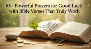 65+ Powerful Prayers for Good Luck with Bible Verses That Truly Work