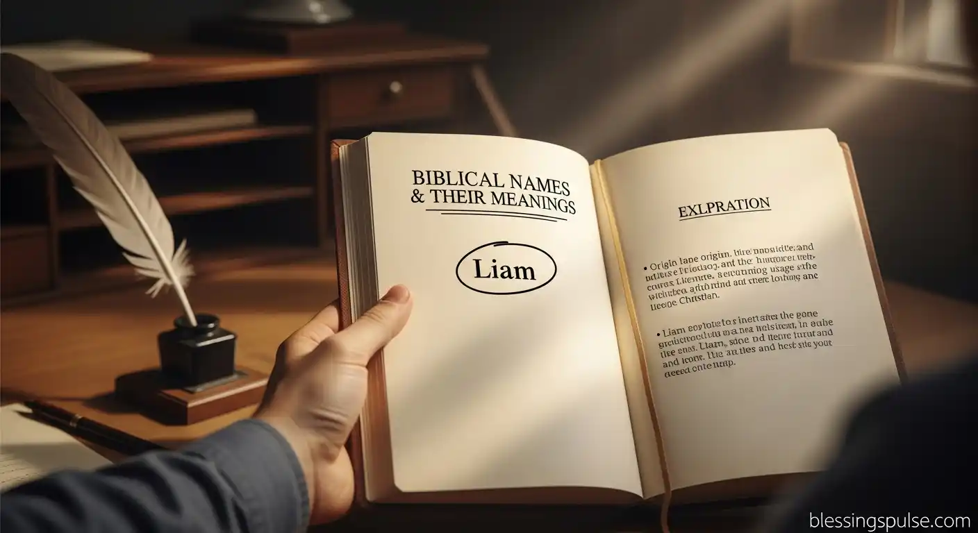 Bible Verses That Reflect the Meaning of the Name Liam.