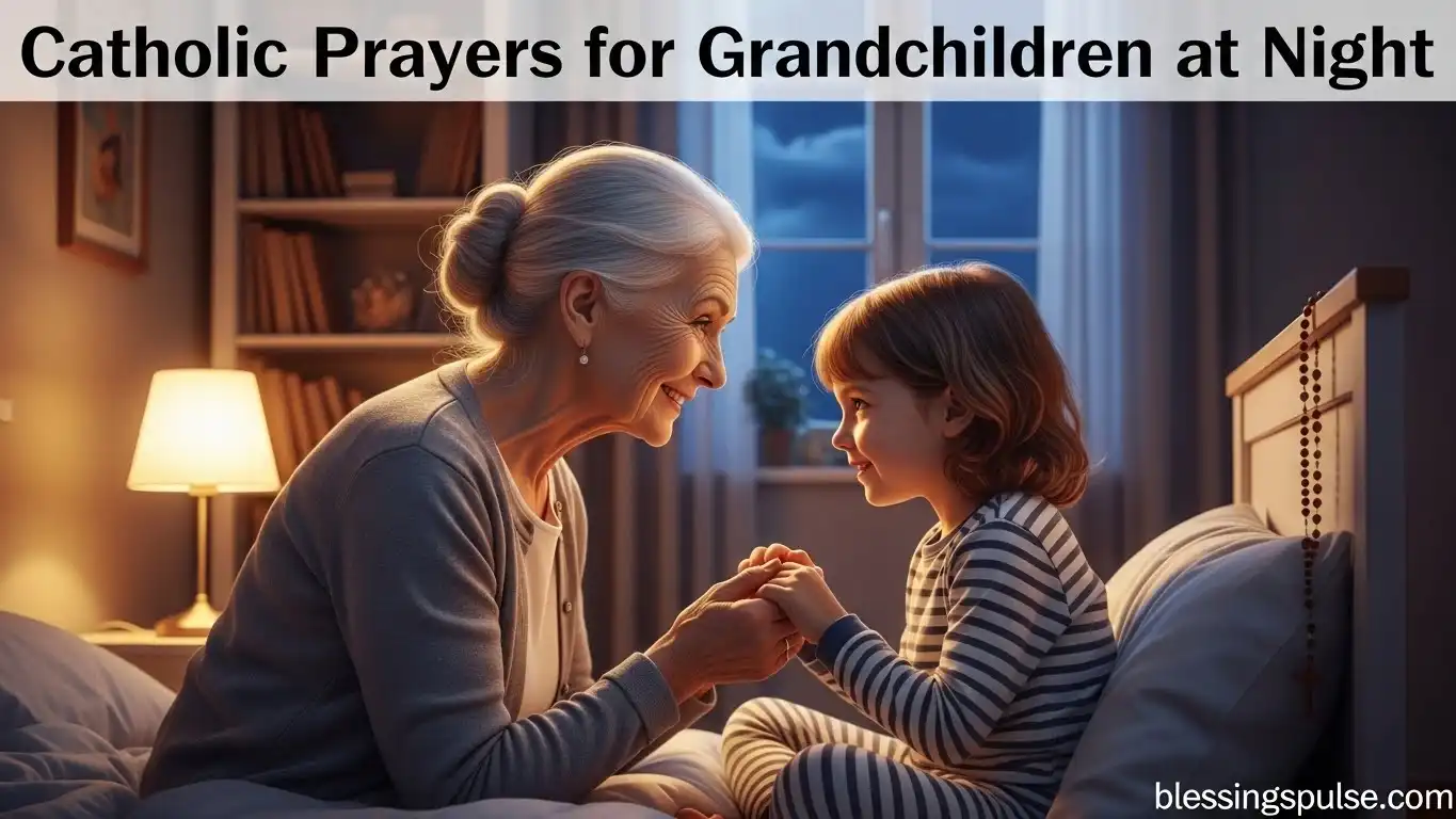 Catholic Prayers for Grandchildren at Night