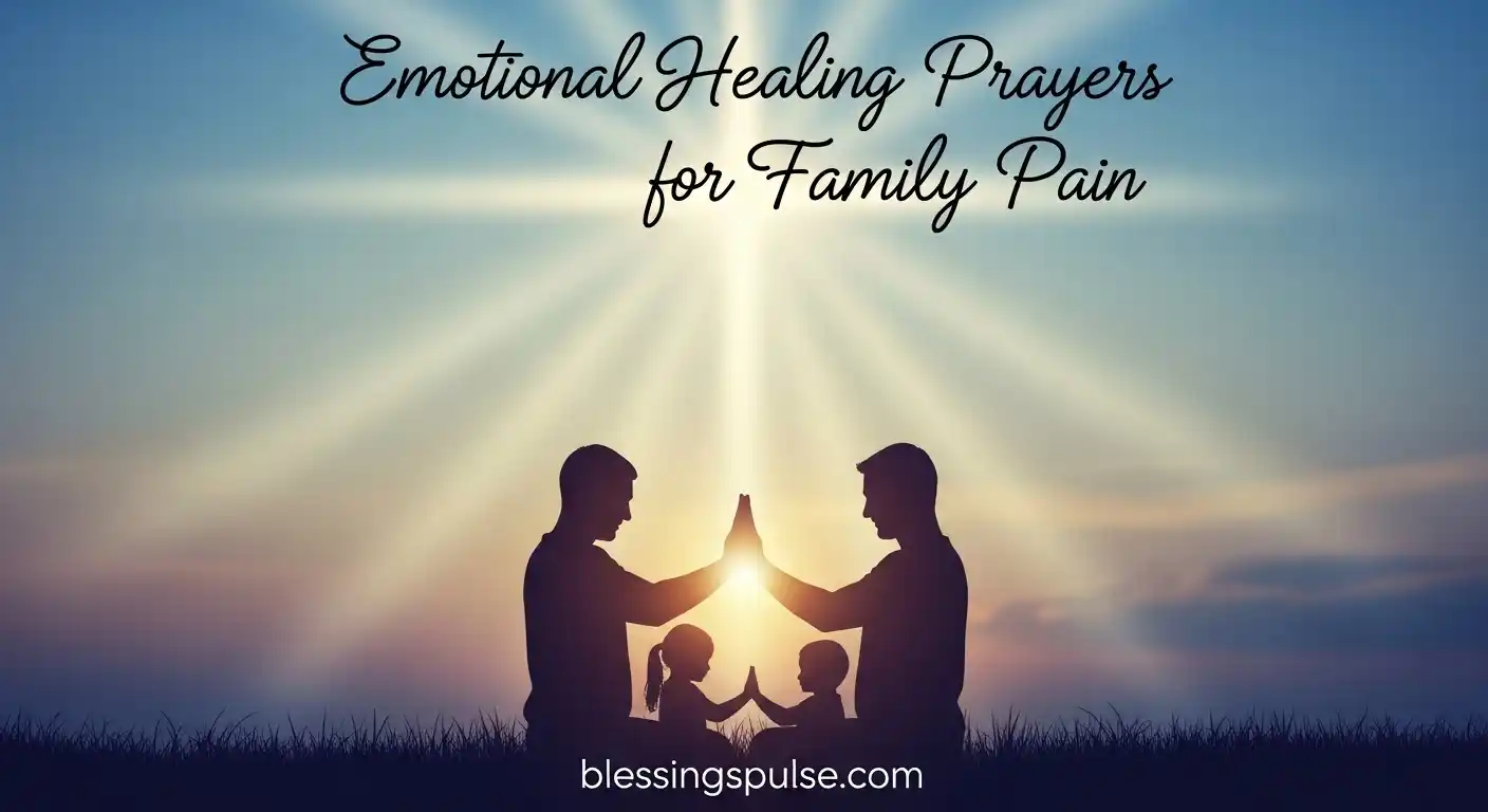 Emotional Healing Prayers for Family Pain.