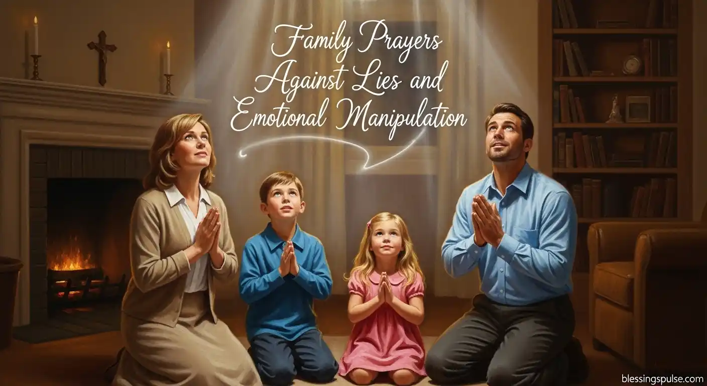 Family Prayers Against Lies and Emotional Manipulation.