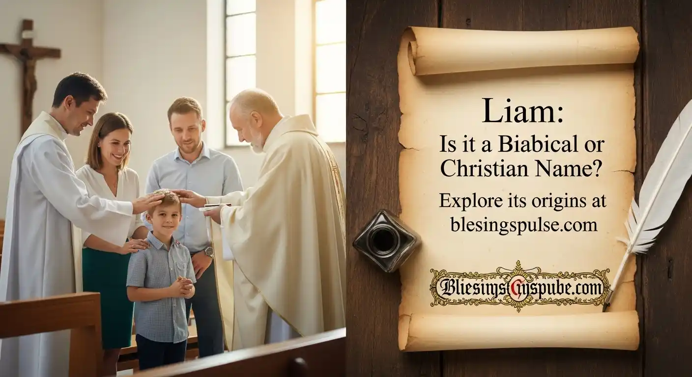 Is Liam a Biblical or Christian Name.