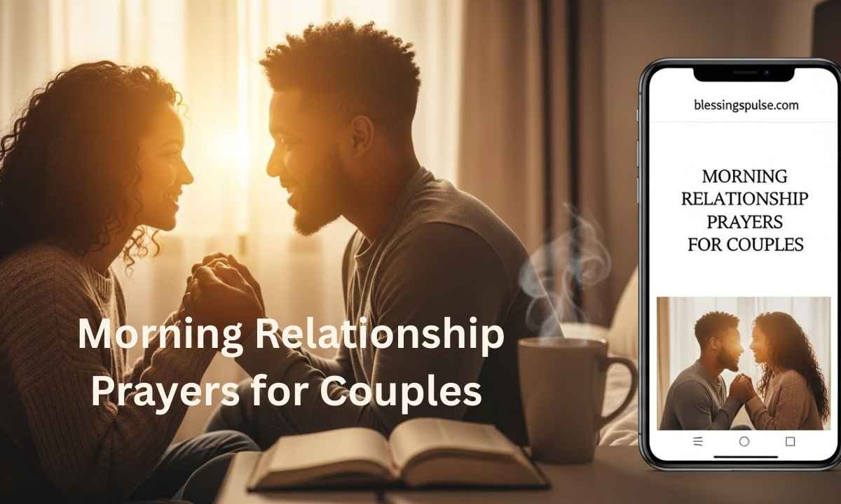 Morning Relationship Prayers for Couples 