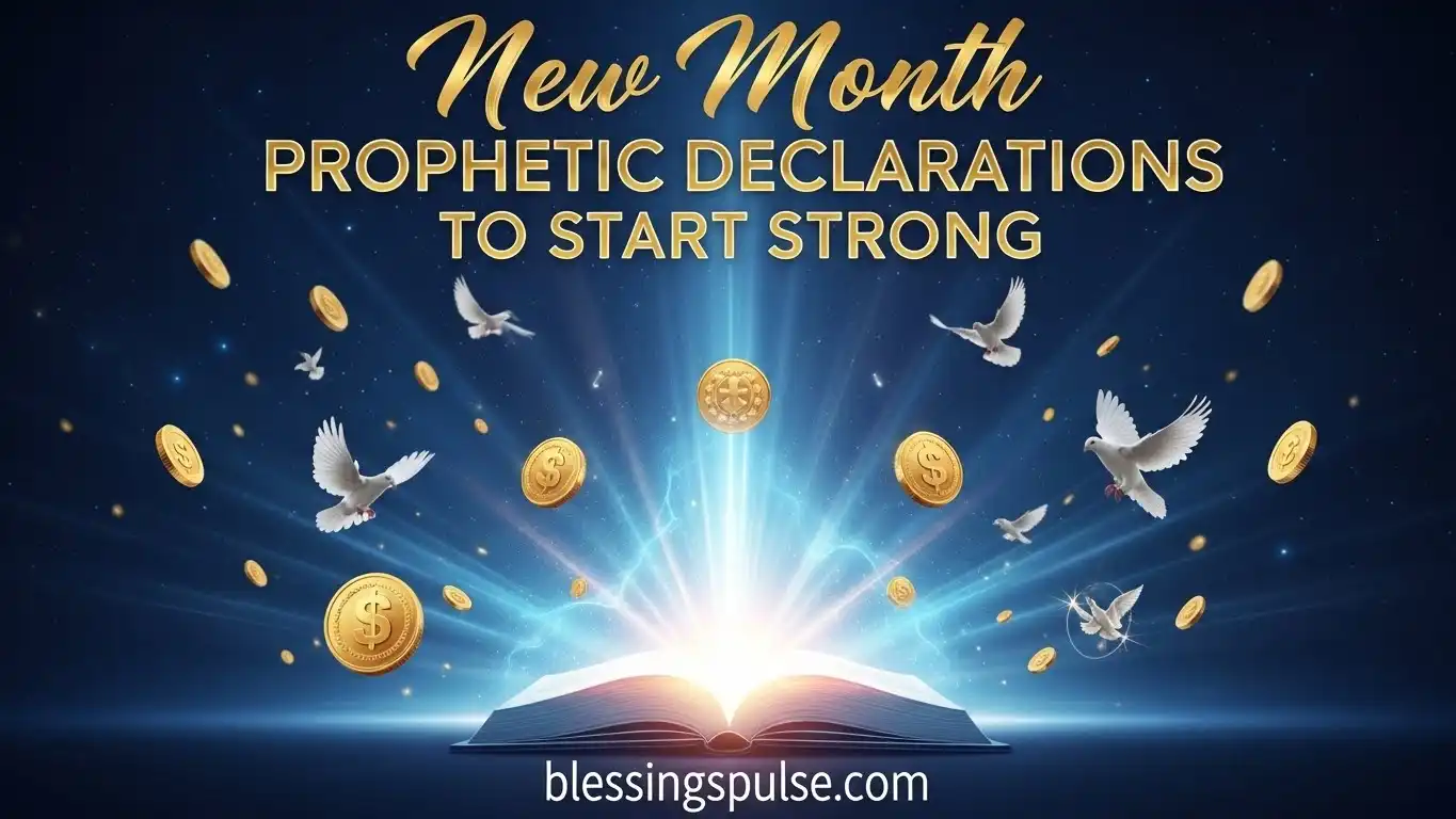 New Month Prophetic Declarations to Start Strong.