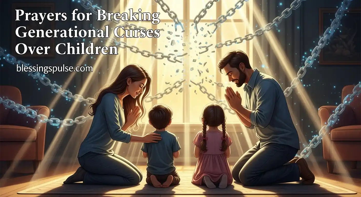 Prayers for Breaking Generational Curses Over Children.