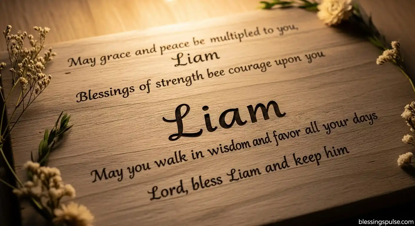 Prayers for a Son Named Liam.