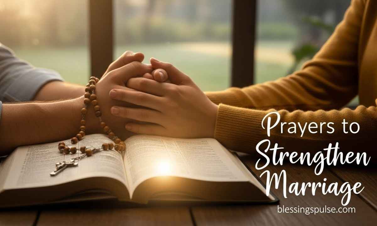 Prayers to Strengthen Marriage 