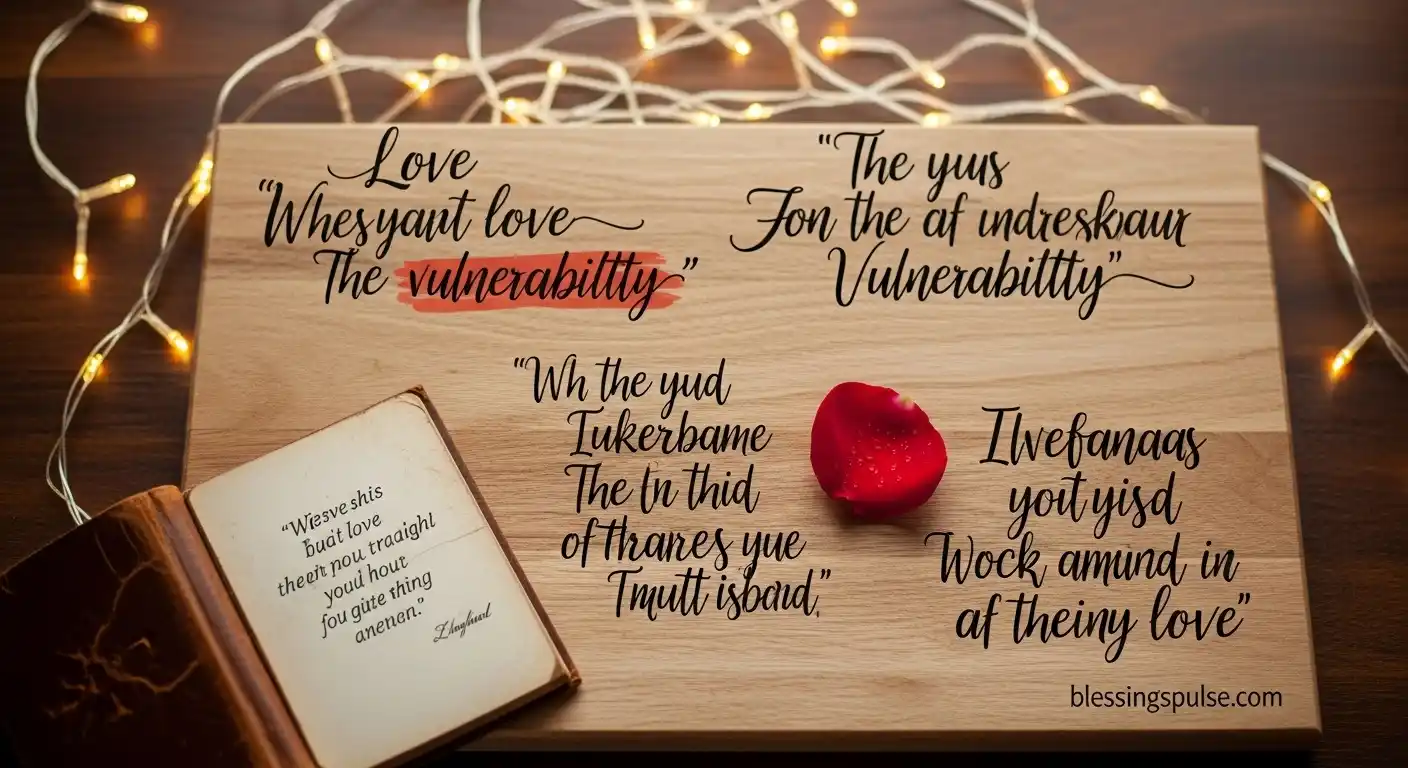 Quotes About the Vulnerability of Love.