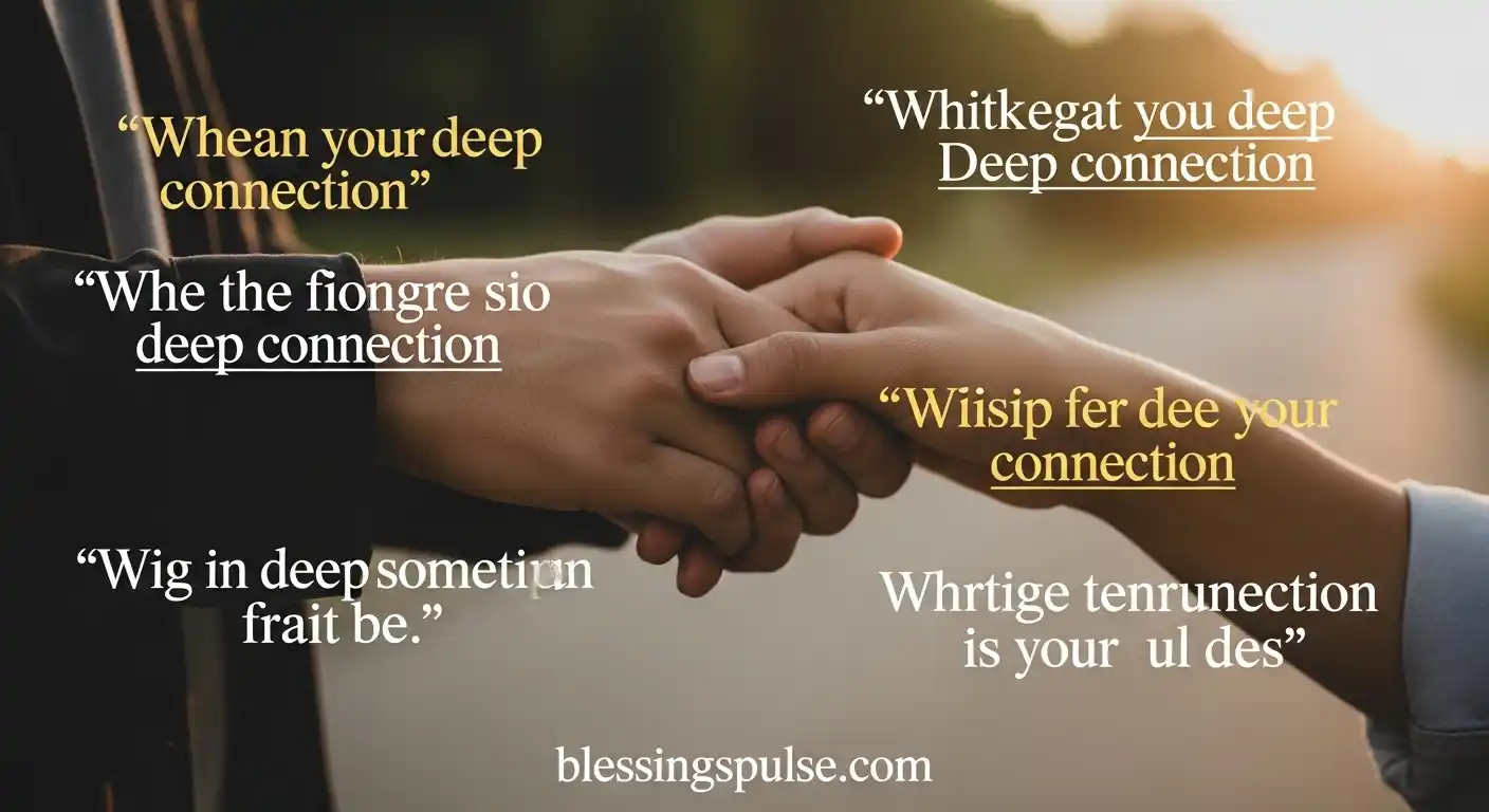 Quotes That Capture Deep Connection.