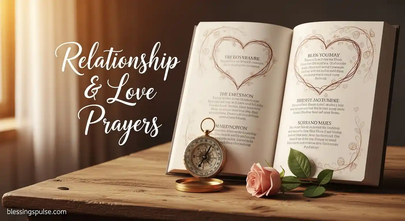 Relationship & Love Prayers at Month’s End.