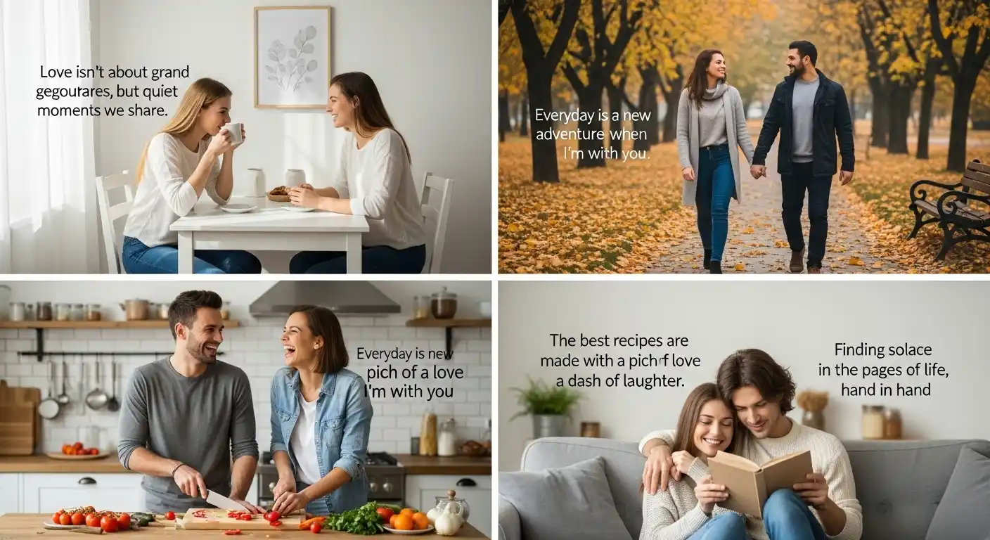 Romantic Everyday Moments.