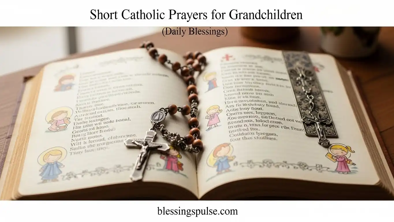 Short Catholic Prayers for Grandchildren (Daily Blessings)