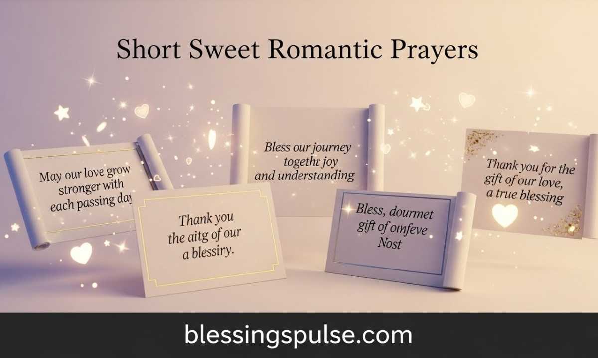 Short Sweet Romantic Prayers   