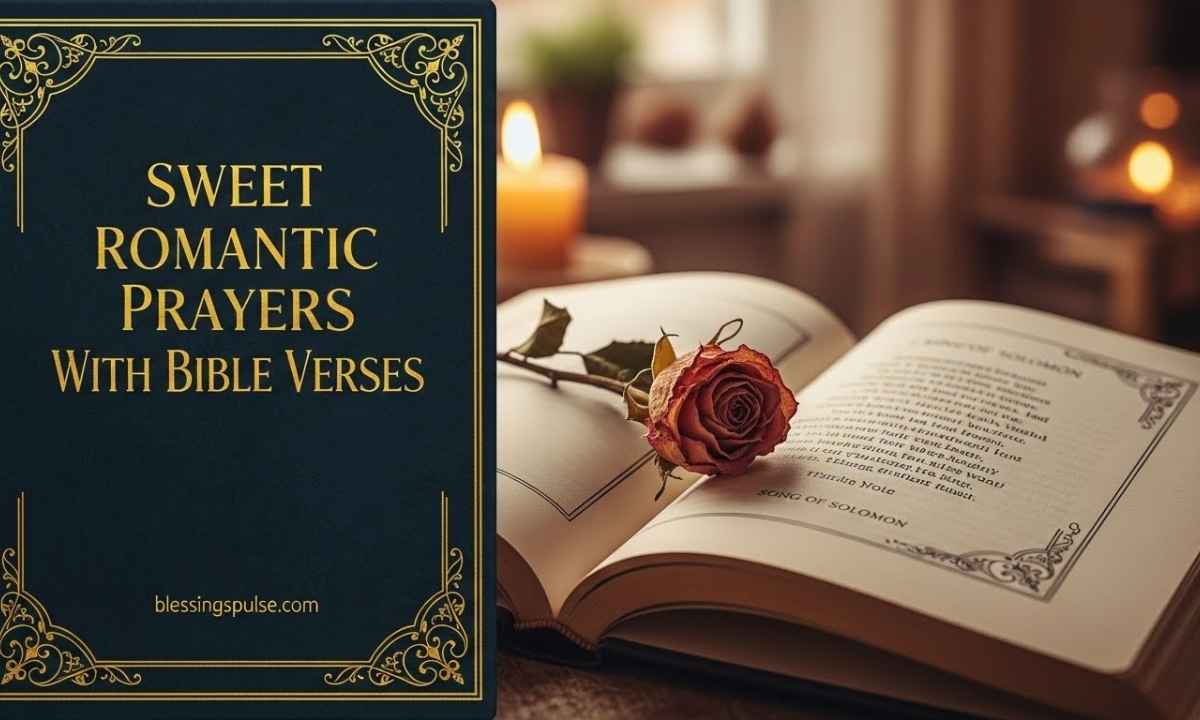 Sweet Romantic Prayers With Bible Verses    