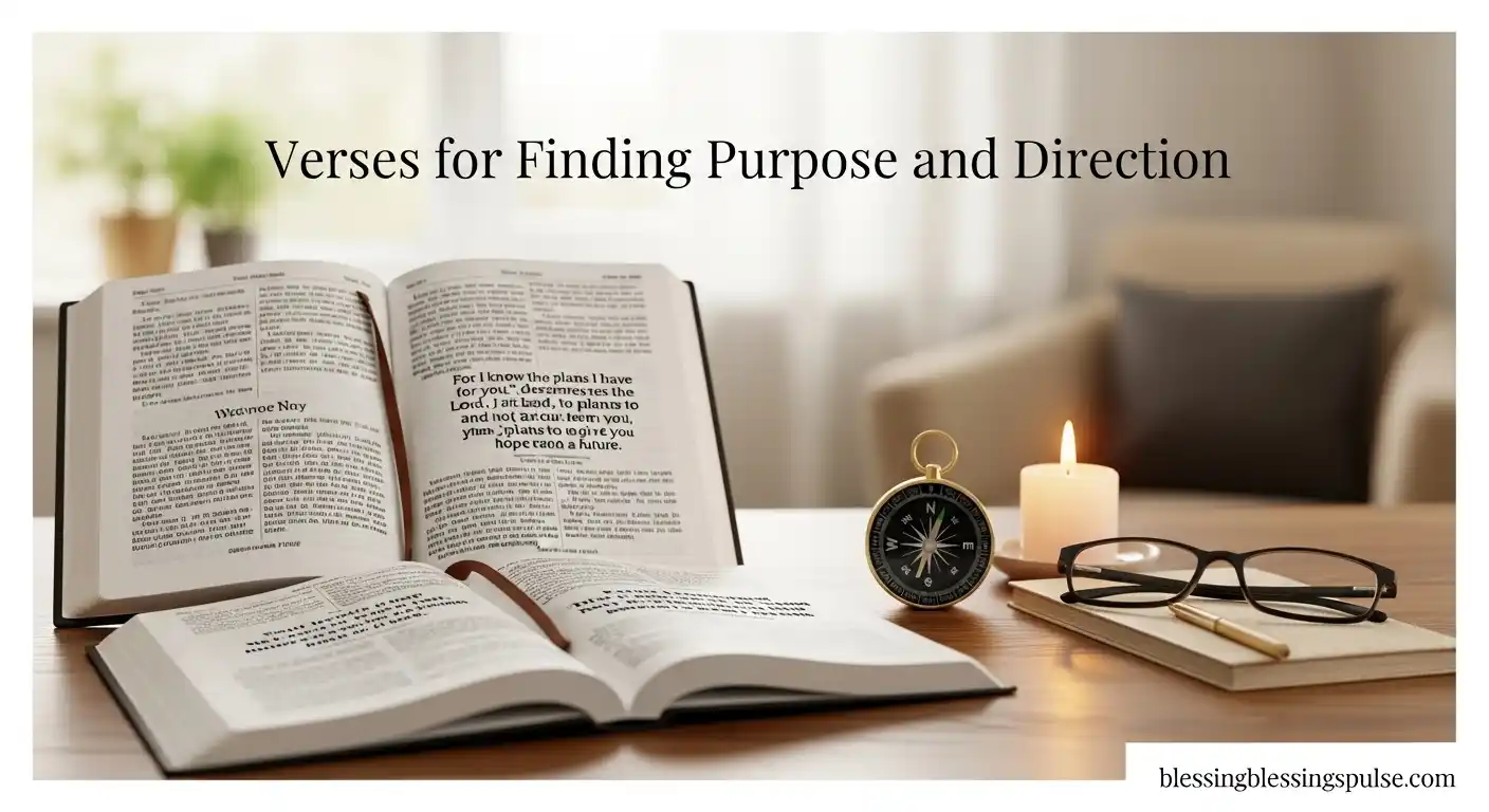 Verses for Finding Purpose and Direction