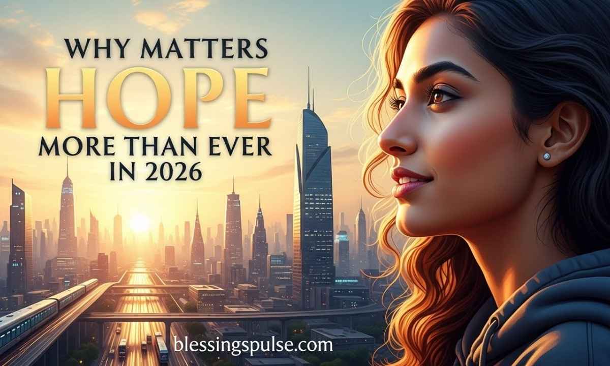 Why Hope Matters More Than Ever in 2026
