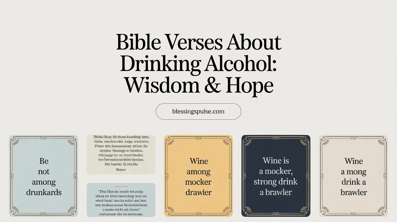 Bible Verses About Moderation and Self-Control