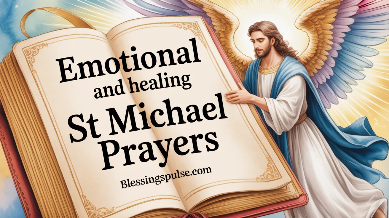 Emotional and Healing St Michael Prayers
