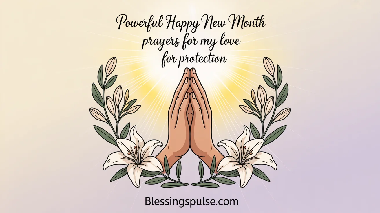 Happy New Month Prayers for My Love With Bible Verses