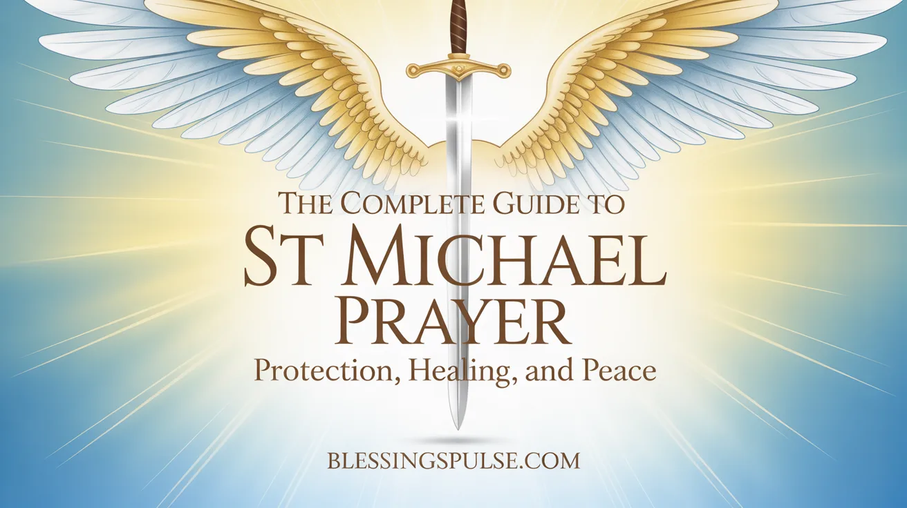 Who is St Michael the Archangel.